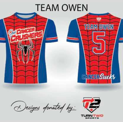 Official Team Owen Wisconsin Jersey - "Spidey"