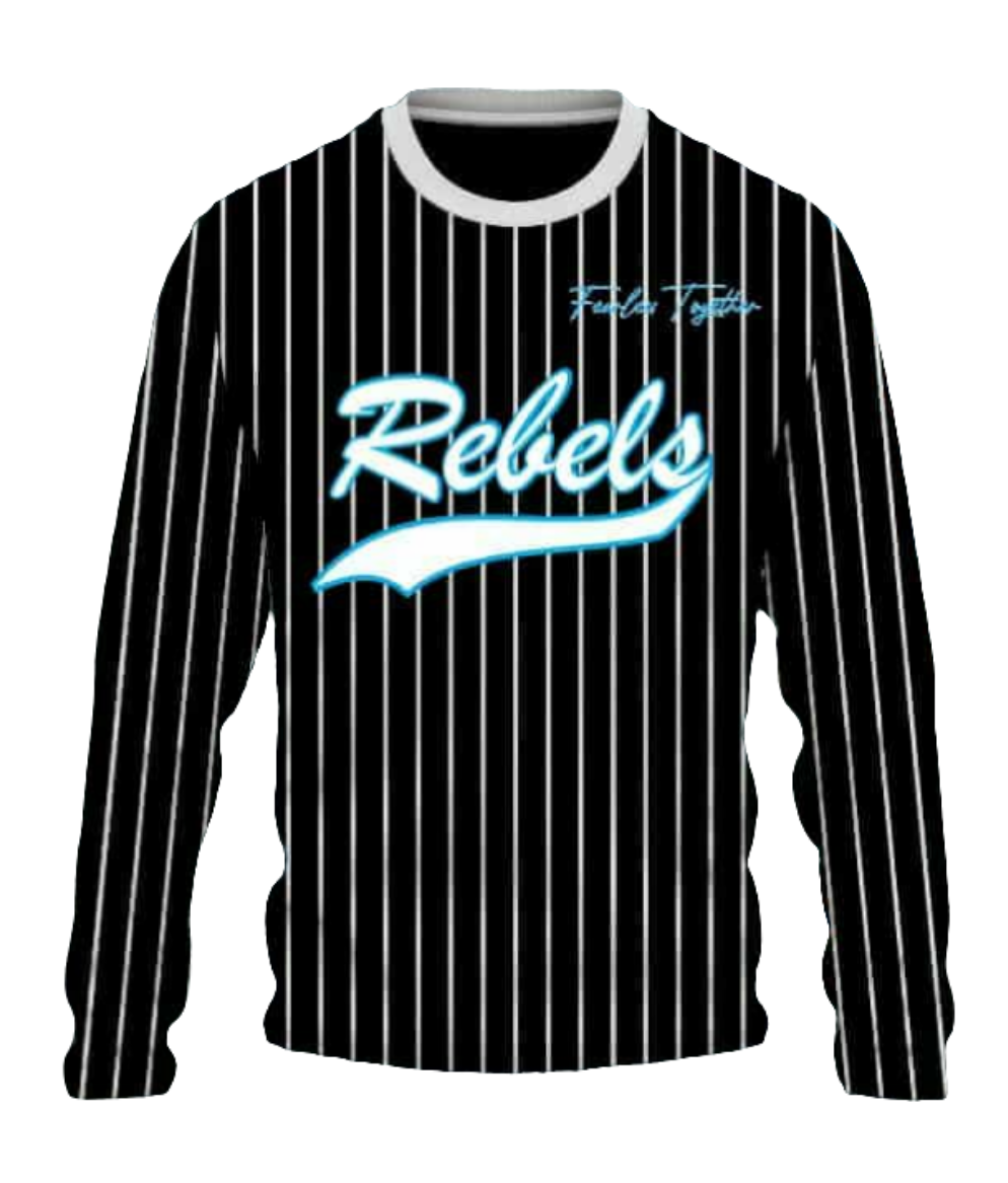 Rebels Long Sleeve - Black & Blue