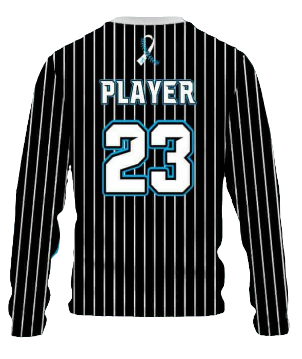 Rebels Long Sleeve - Black & Blue