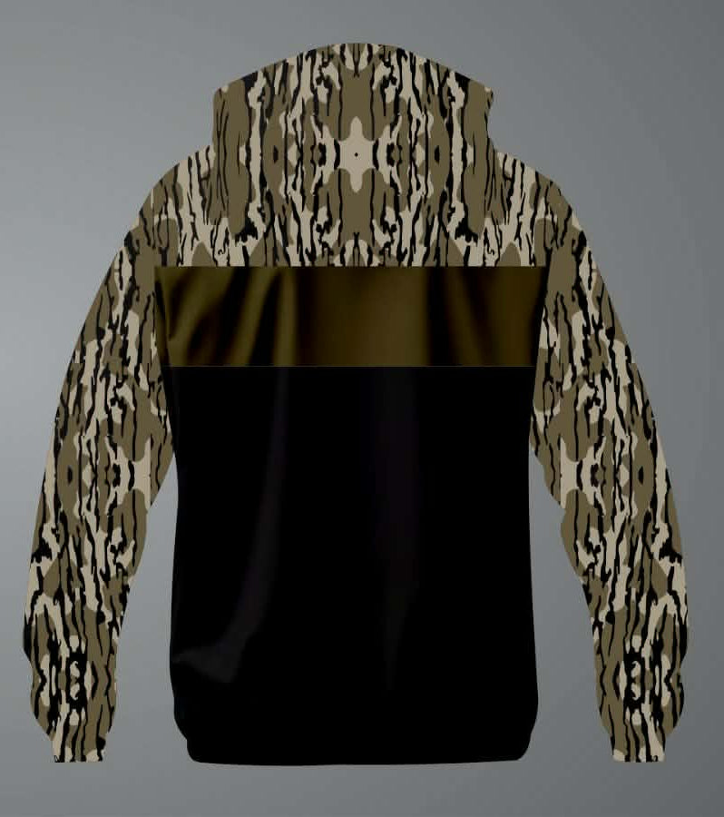 Cancer Crusher Windbreaker/Rain Jacket (Camo Brown)