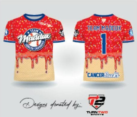 Official Team Maddux Wisconsin Jersey