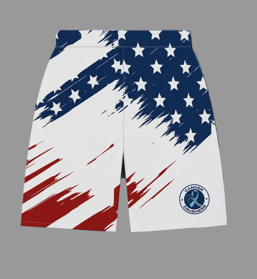 JCC Patriotic Swim Trunks (Various Colors)