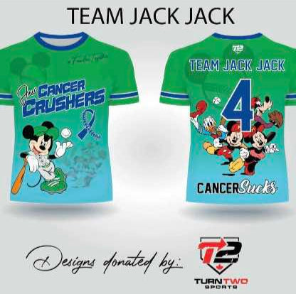 Official Team Jack Jack Wisconsin Jersey - "Mickey & Friends"