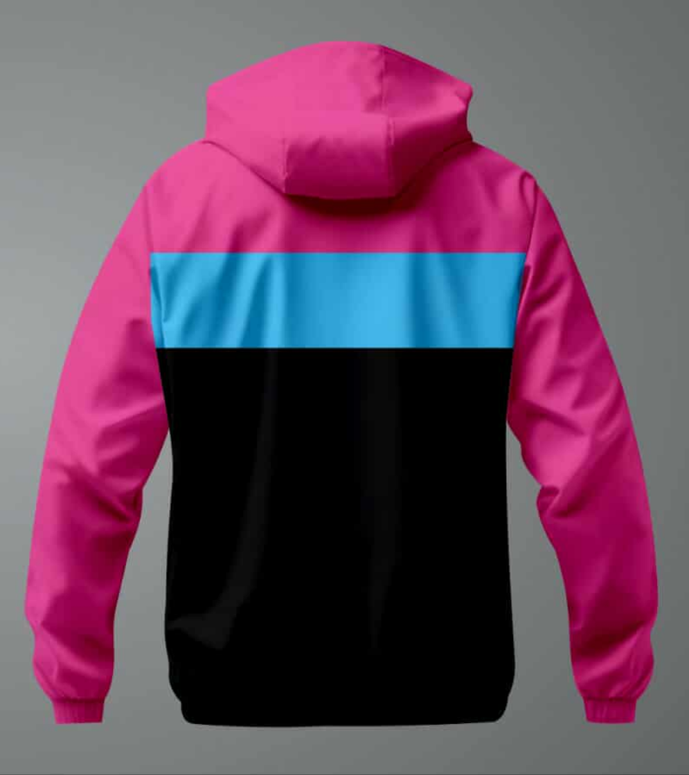 Cancer Crusher Windbreaker/Rain Jacket (Pink)