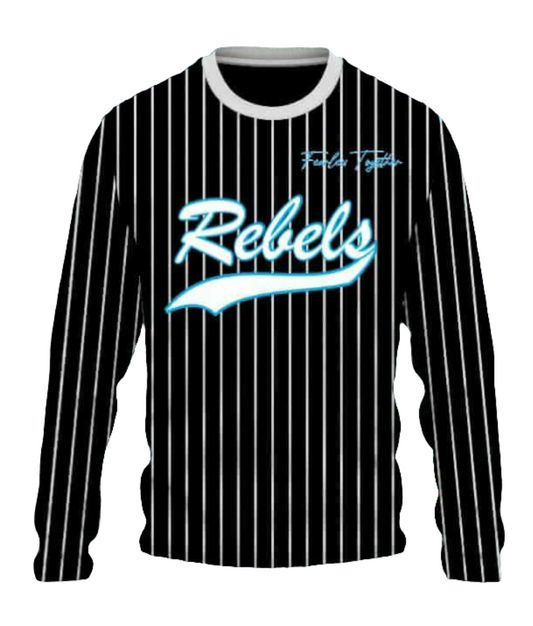 Rebels Long Sleeve - Black & Blue