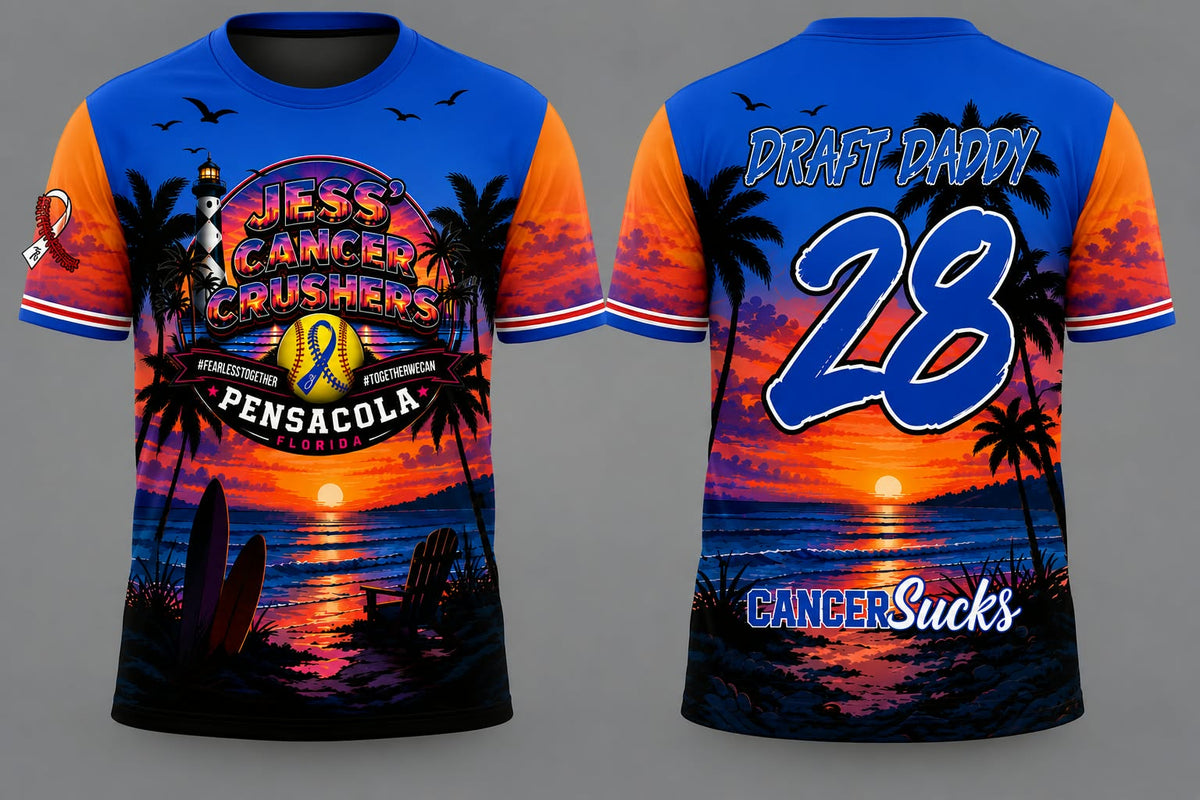 Official Pensacola 2026 Tournament Jersey (Short and Long Sleeve)
