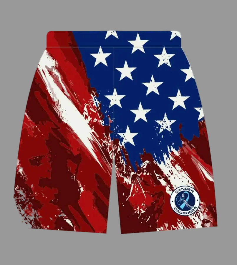 JCC Patriotic Swim Trunks (Various Colors)