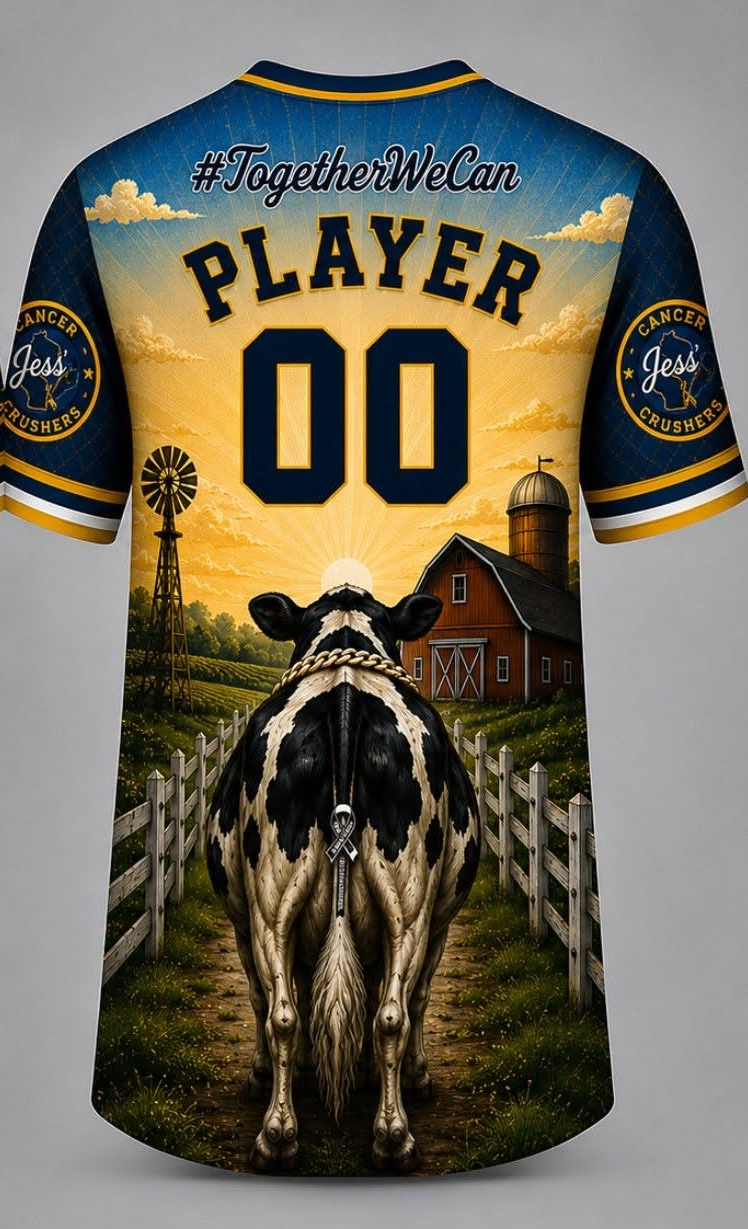 Official Wisconsin 2026 Tournament Jersey