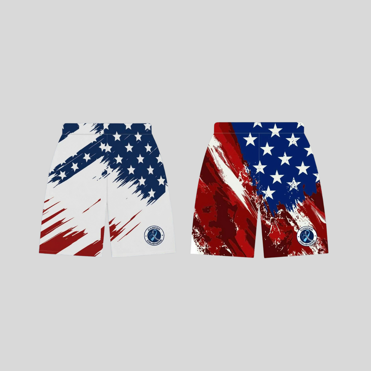 JCC Patriotic Swim Trunks (Various Colors)