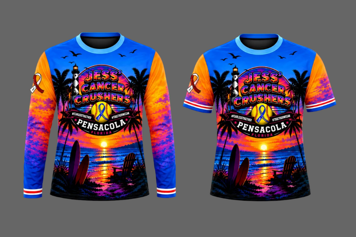 Official Pensacola 2026 Tournament Jersey (Short and Long Sleeve)