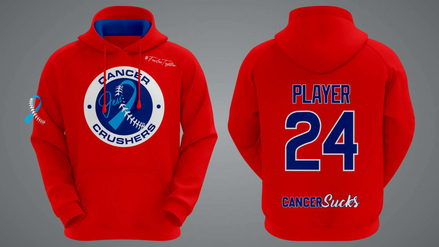 Cancer Crushers Hoodie, Custom (Various Colors)