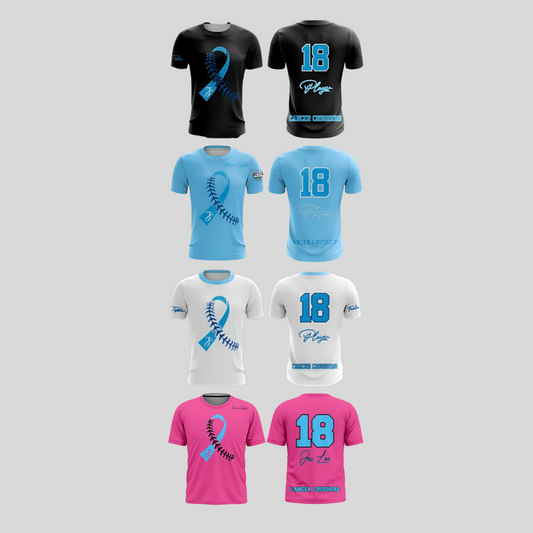 Cancer Crusher League Jersey (Various Colors)