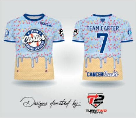 Official Team Carter Wisconsin Jersey