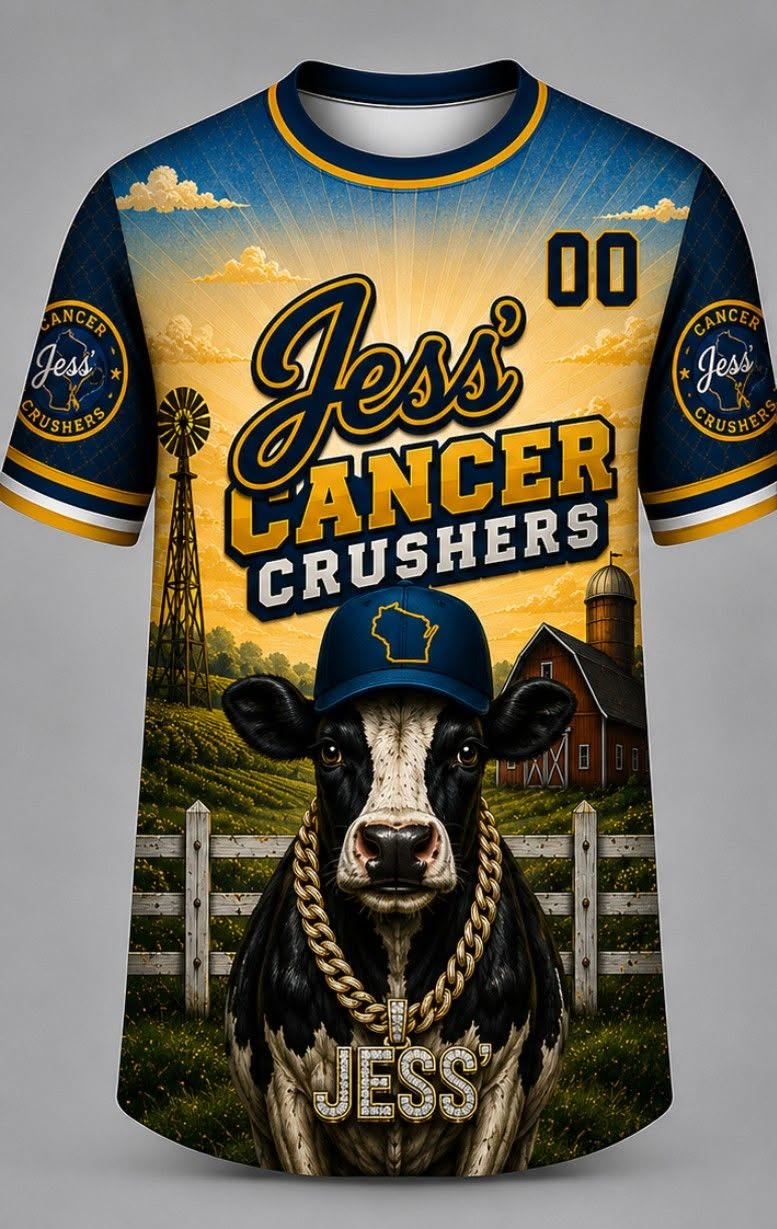 Official Wisconsin 2026 Tournament Jersey